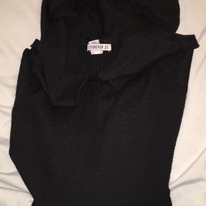 Oversized Black Sweatshirt